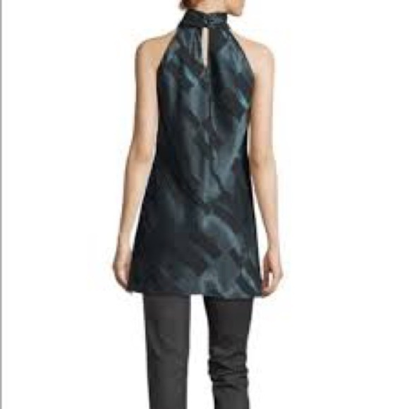 Lafayette 148 New York Tessie Sleeveless Fontainebleau Devoré Blouse SZ XL - Picture 2 of 4